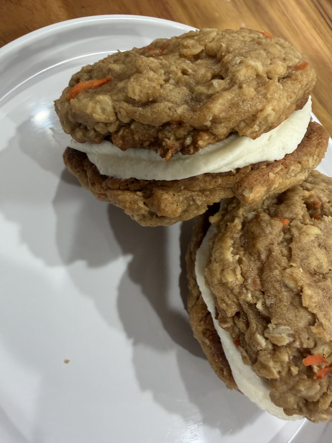 Carrot cake whoopie pies by RizziBakes