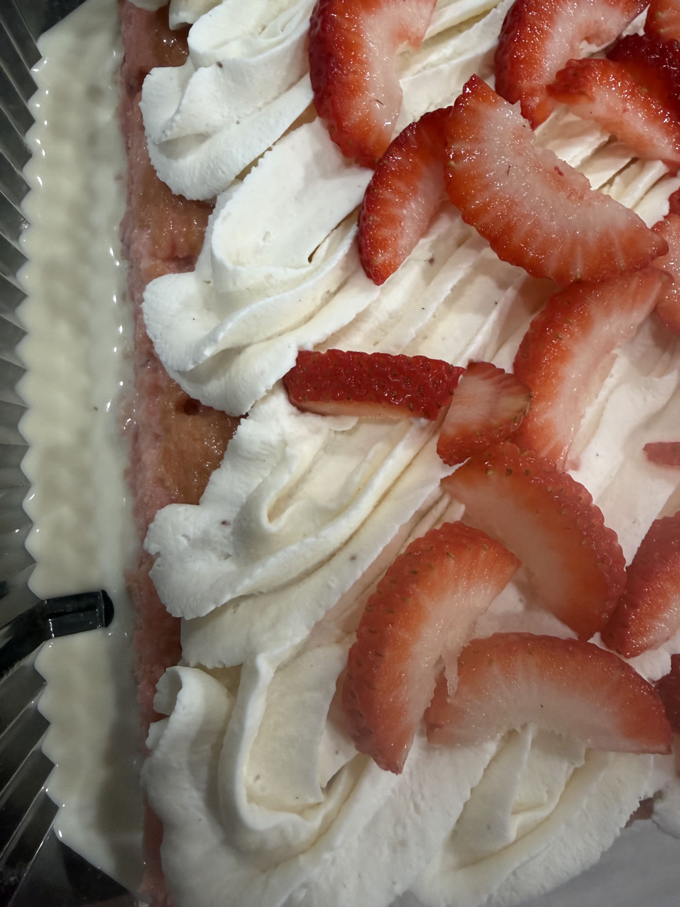Fresh strawberry shortcake by RizziBakes